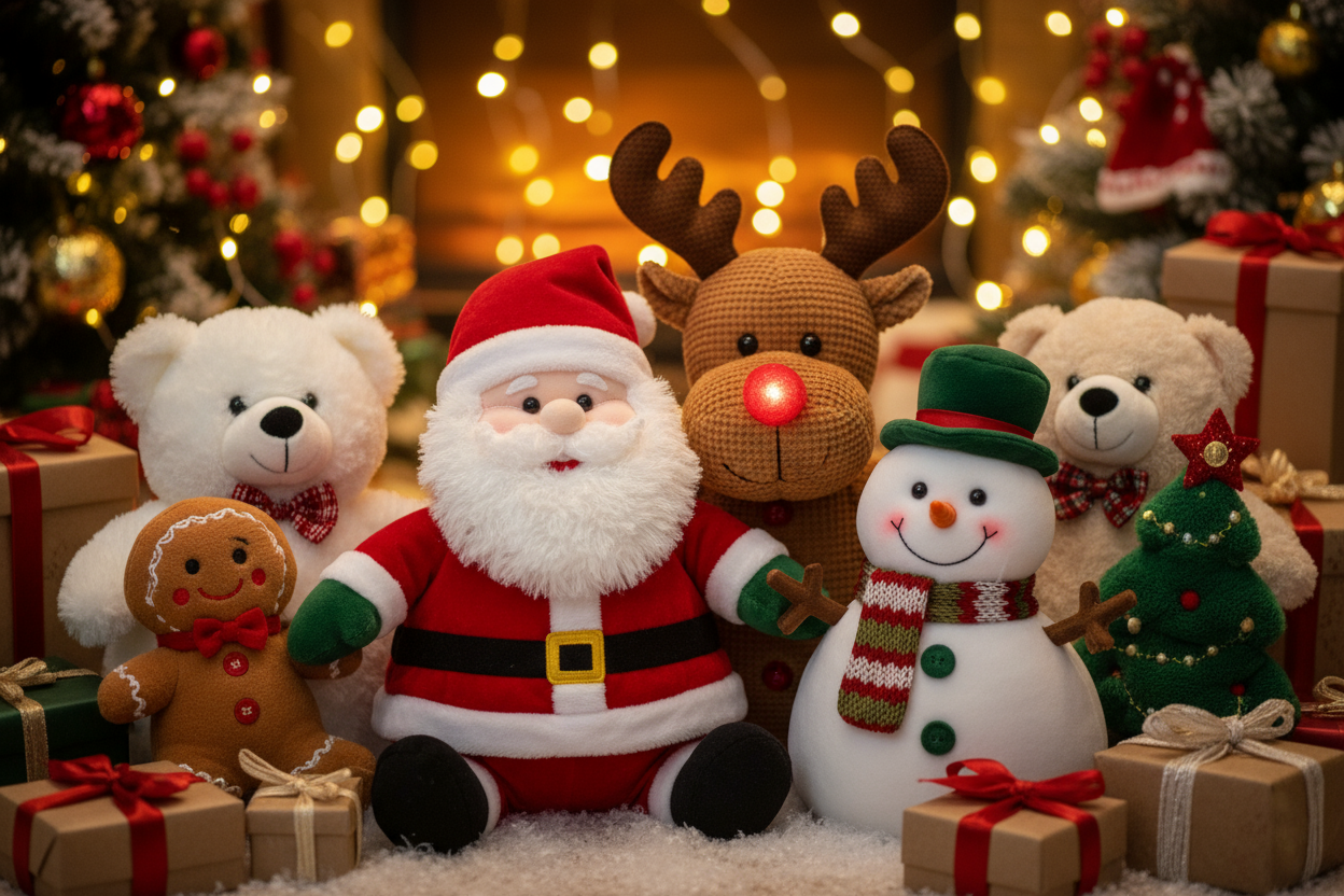 Santa’s Cozy Plushies